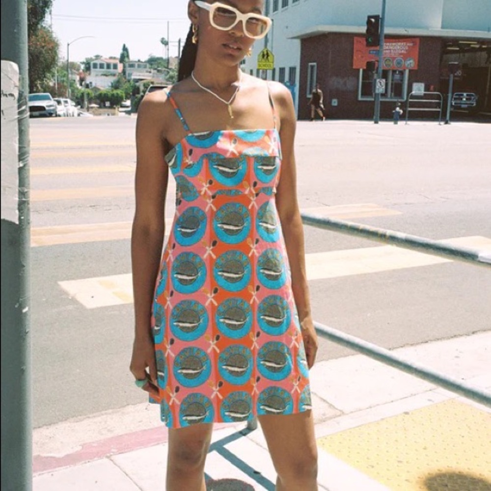 Lisa Says Gah caviar dress by Rachel A.